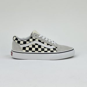 TÊNIS VANS OLD SKOOL CHECKER WHITE BLACK