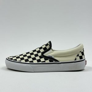 TÊNIS VANS SLIP-ON CHECKERBOARD BLACK WHITE