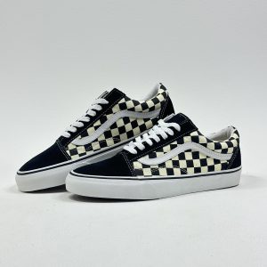 TÊNIS VANS OLD SKOOL PRIMARY CHECKERBOARD BLACK WHITE