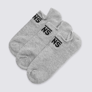 MEIA VANS CLASSIC KICK (3 PARES) CINZA