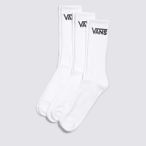 MEIA VANS CLASS CREW (3 PARES) WHITE