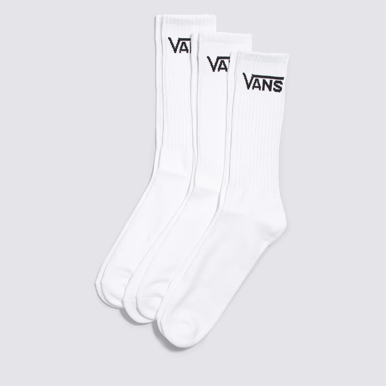 MEIA VANS CLASS CREW (3 PARES) WHITE