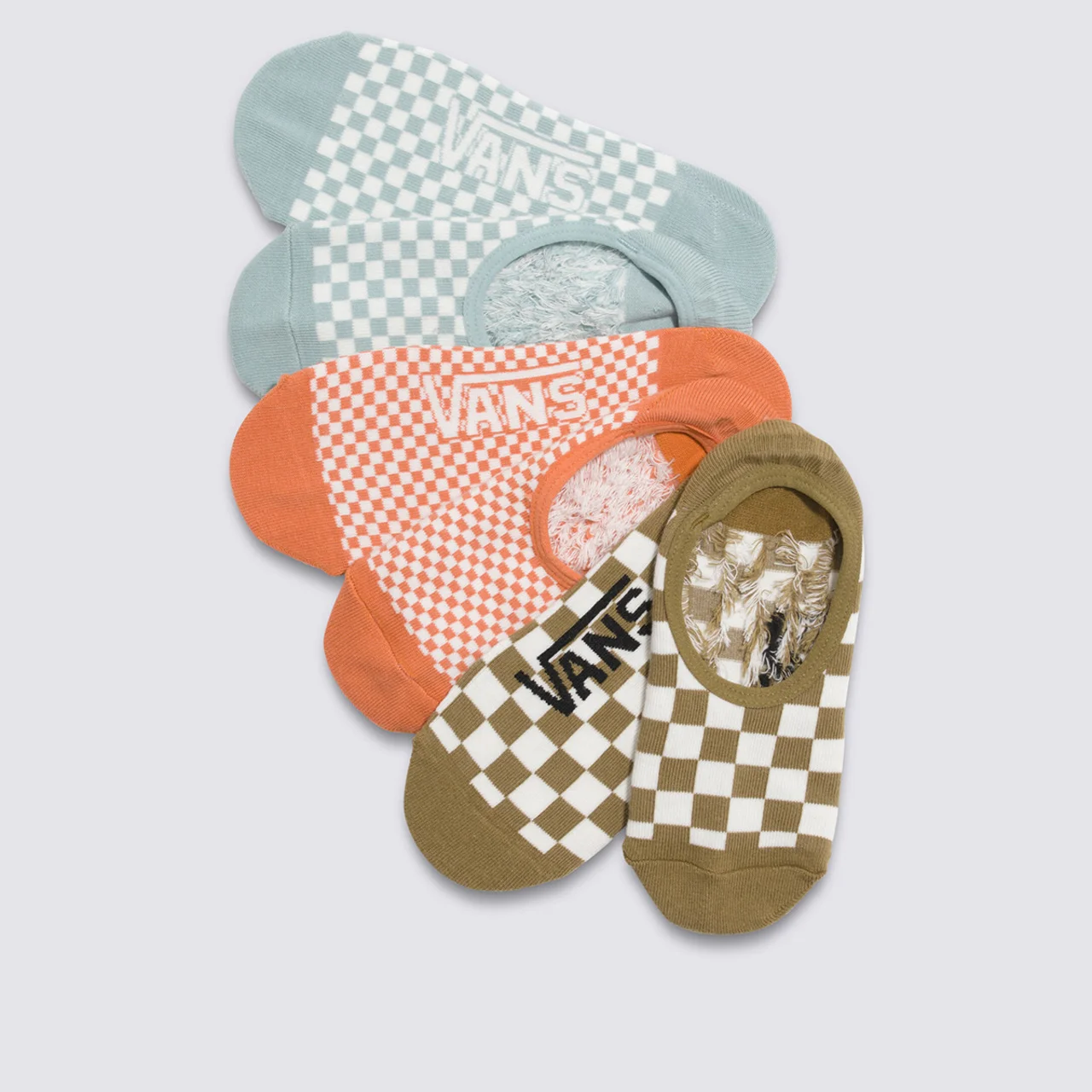 MEIA VANS BEST ME CANOODLE (3 PARES) GRAY MIST