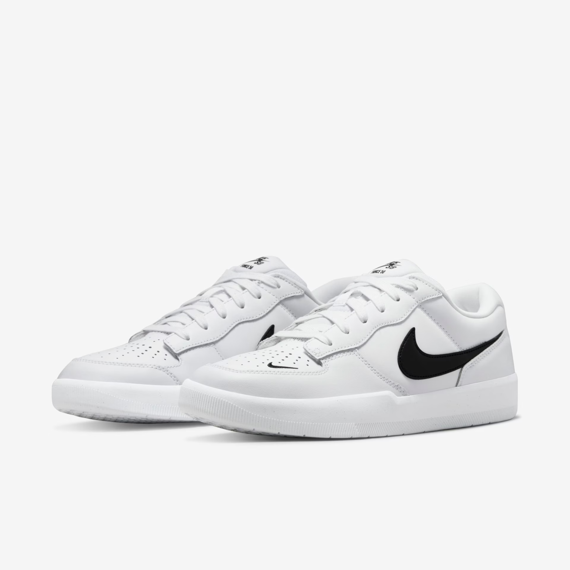 TENIS NIKE SB FORCE 58 PREMIUM WHITE BLACK