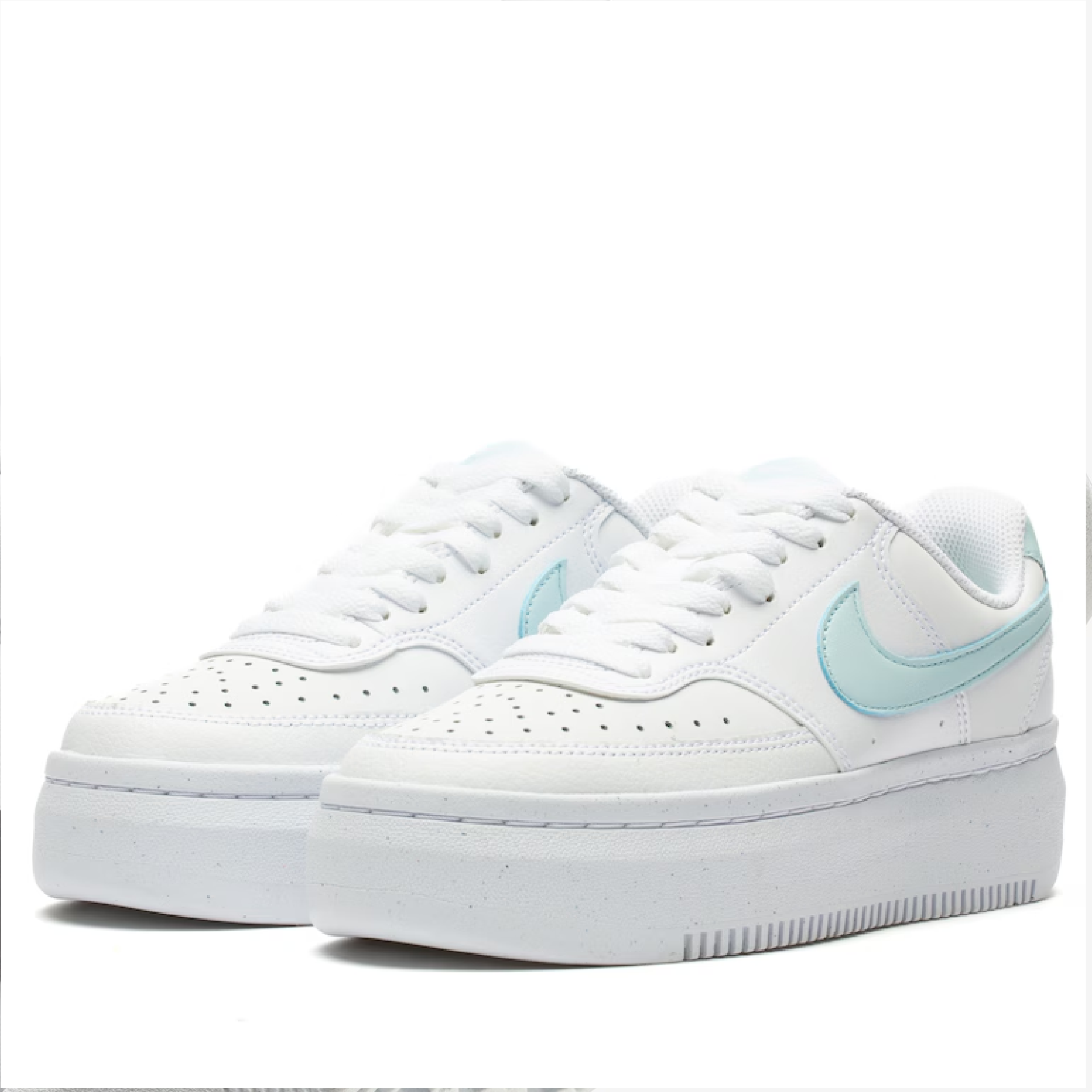 TENIS NIKE COURT VISION ALTA XS BRANCO AZUL
