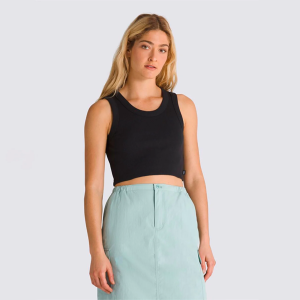 REGATA VANS DREW RIB FEMININA - PRETO