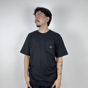 CAMISETA VANS OFF THE WALL POCKET II - BLACK