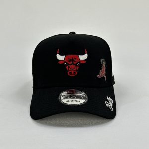 BONÉ NEW ERA 940 A-FRAME CHICAGO BULLS ALL BUILDING