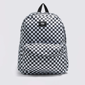 MOCHILA VANS OLD SKOOL CHECKER BLACK/WHITE