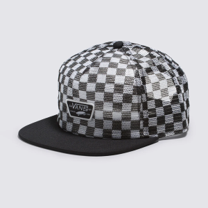 BONÉ VANS FULL PATCH MESH TRUCKER BLACK