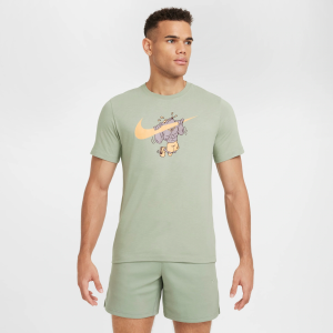 CAMISETA NIKE DRI-FIT SLUB ANIME VERDE