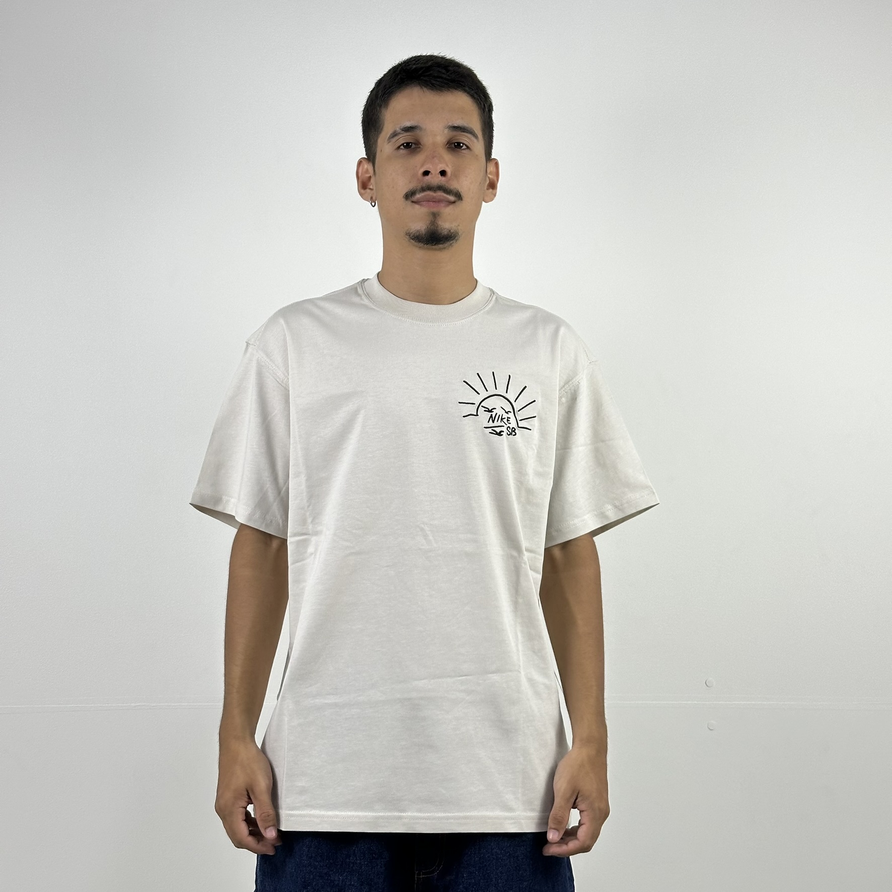 CAMISETA NIKE SB TRAIN MONIKER MAX90 OFF WHITE