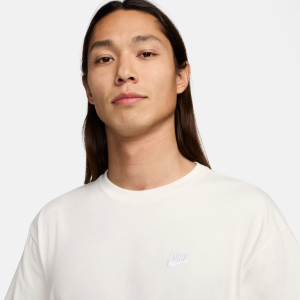 CAMISETA NIKE SPORTWEAR CLUB MAX LOOSE FIT OFF WHITE