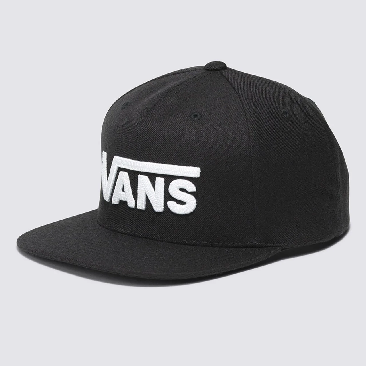 BONÉ VANS DROP V II SNAPBACK BLACK-WHITE