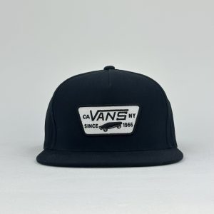BONÉ VANS FULL PATCH SNAPBACK TRUE BLACK