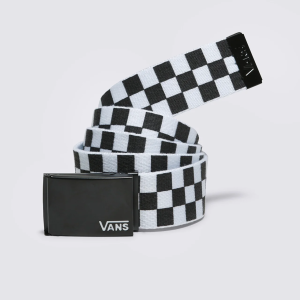 CINTO VANS DEPPSTER ll CHECKER WEB BLACK WHITE
