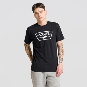 CAMISETA VANS FULL PATCH - BLACK/WHITE