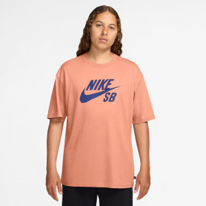 CAMISETA NIKE SB TEE LOGO - LARANJA