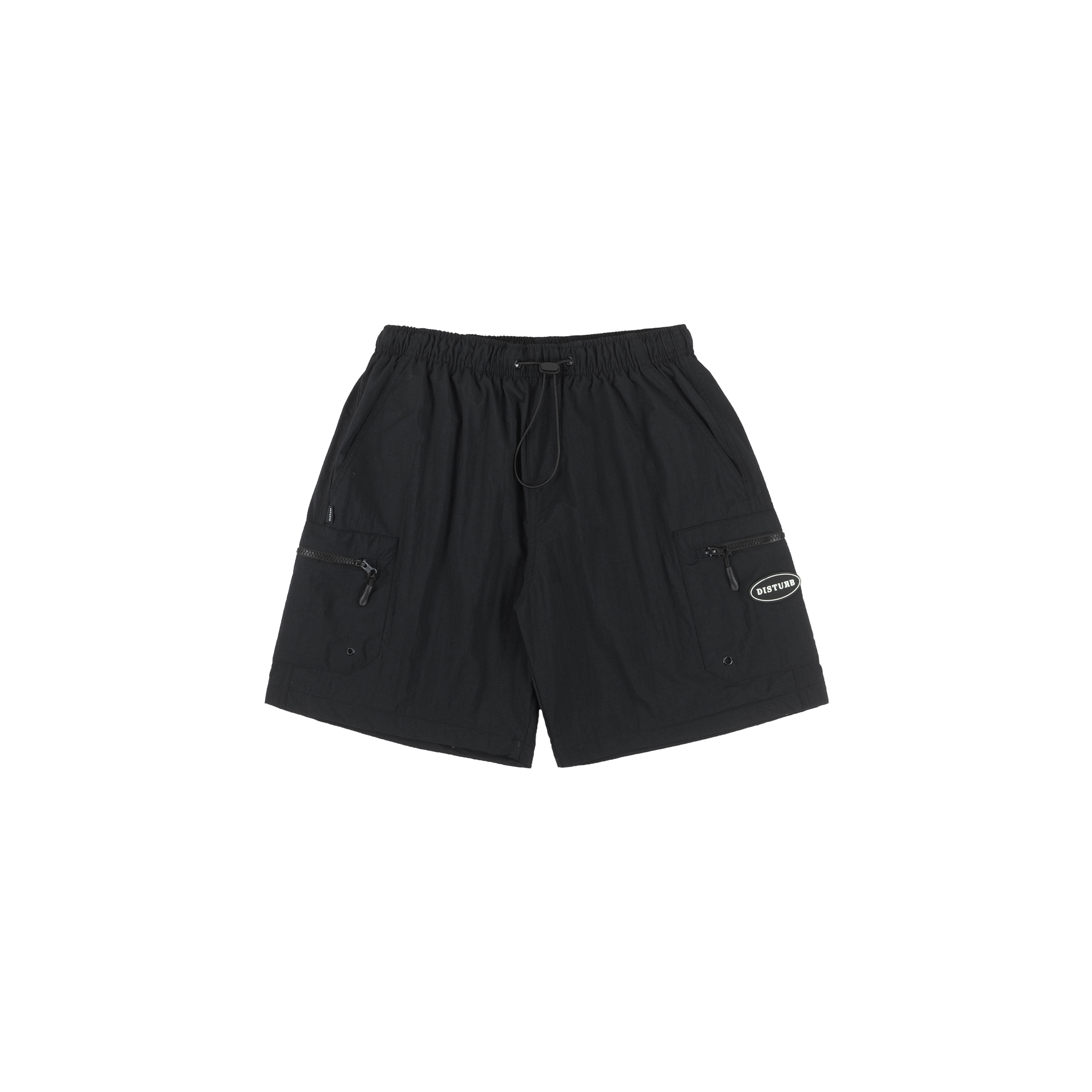 SHORTS DISTURB NYLON CARGO - BLACK