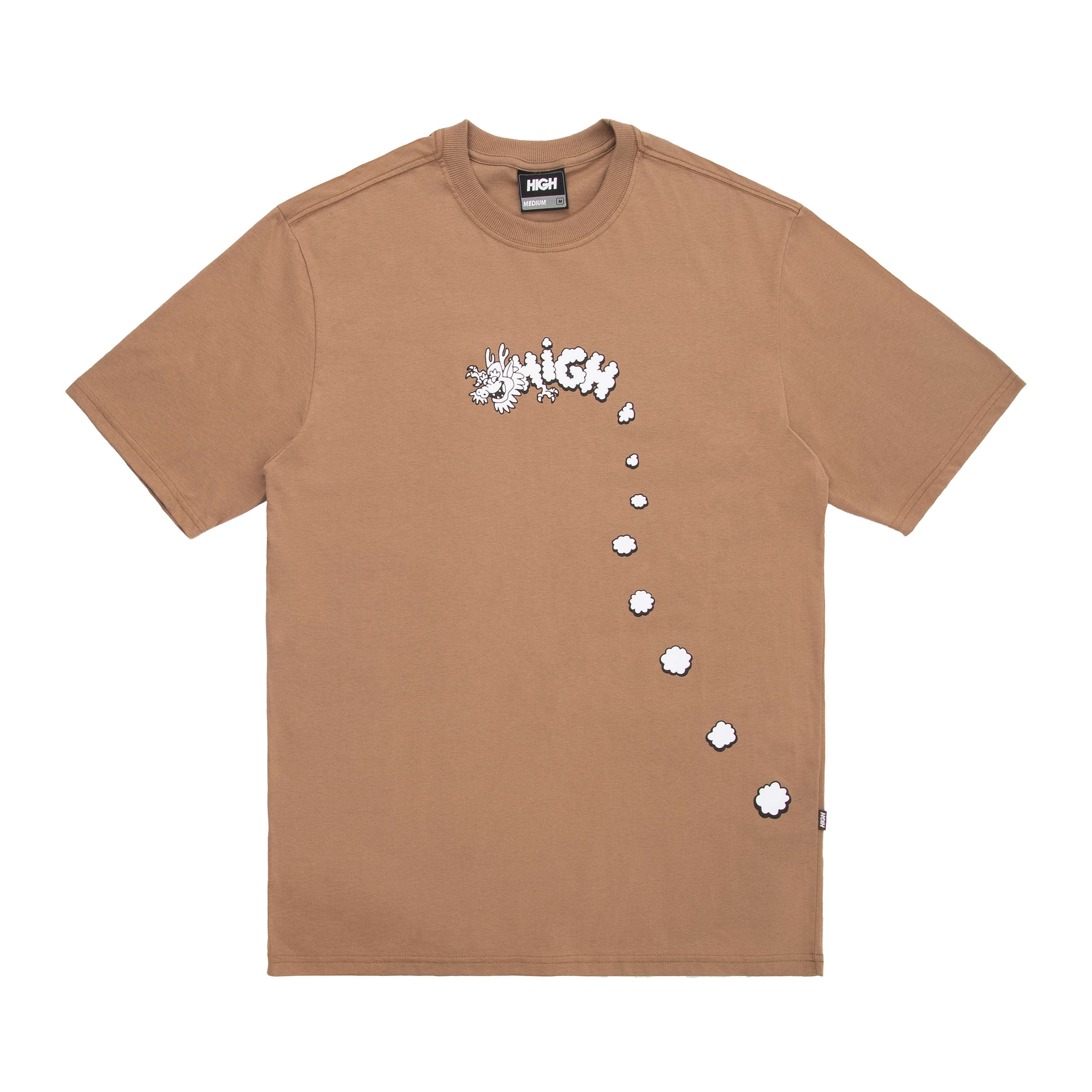 CAMISETA HIGH SMOKER - KHAKI
