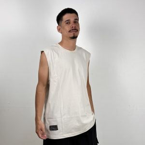 REGATA NARINA MACHÃO LISA - BEGE CLARO