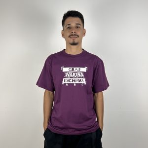 CAMISETA NARINA GRAU - ROXO