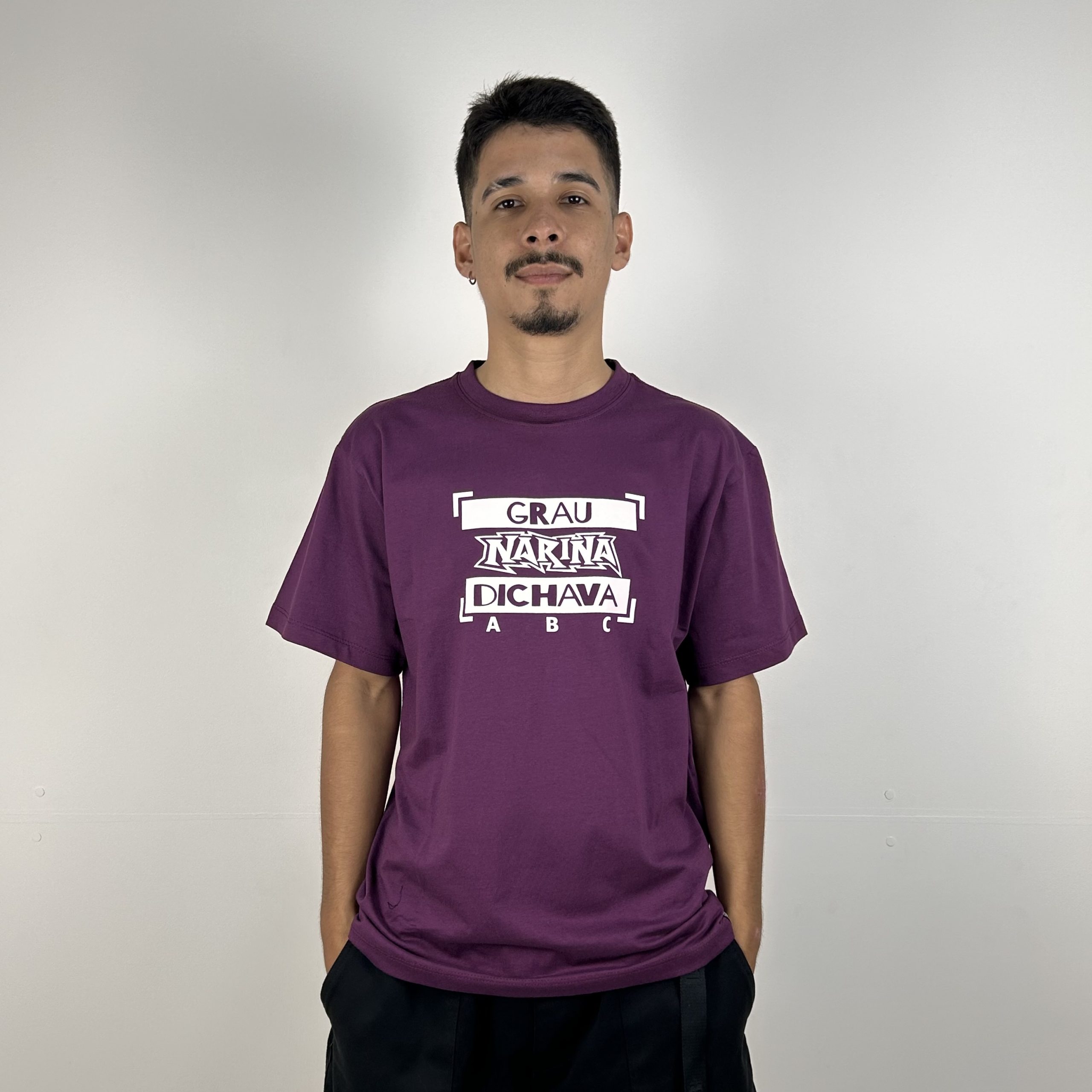 CAMISETA NARINA GRAU - ROXO