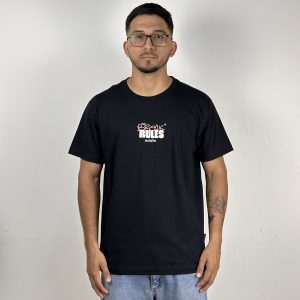 CAMISETA SODIO BREAK RULES - PRETO