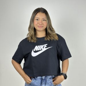 CROPPED NIKE SPORTSWEAR ESSENTIALS FEMININA BLACK