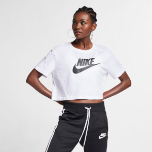CROPPED NIKE SPORTSWEAR ESSENTIALS FEMININA WHITE