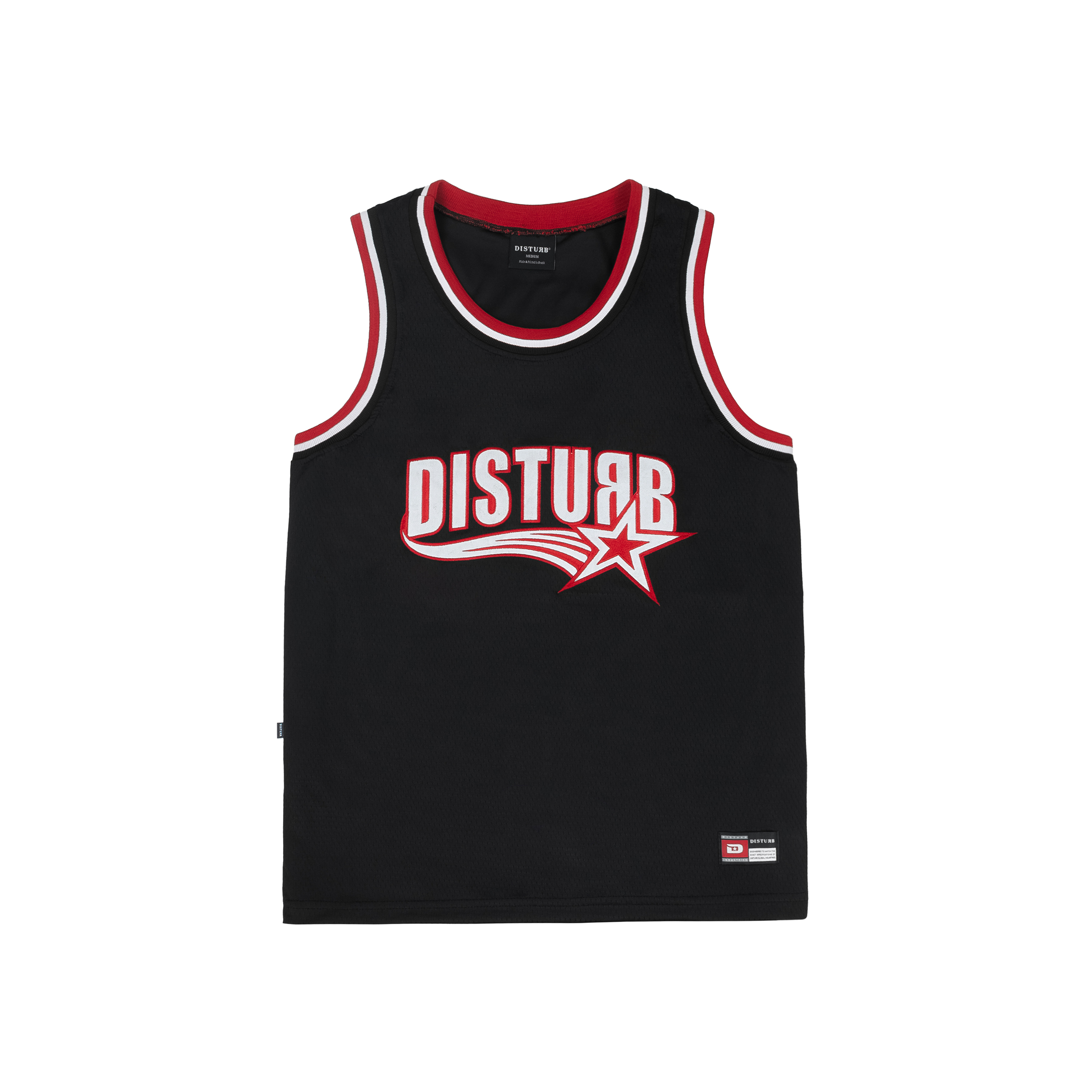 REGATA DISTURB 16ERS BASKETBALL JERSEY - BLACK