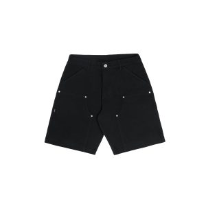 SHORTS DISTURB RIVET TWILL - BLACK