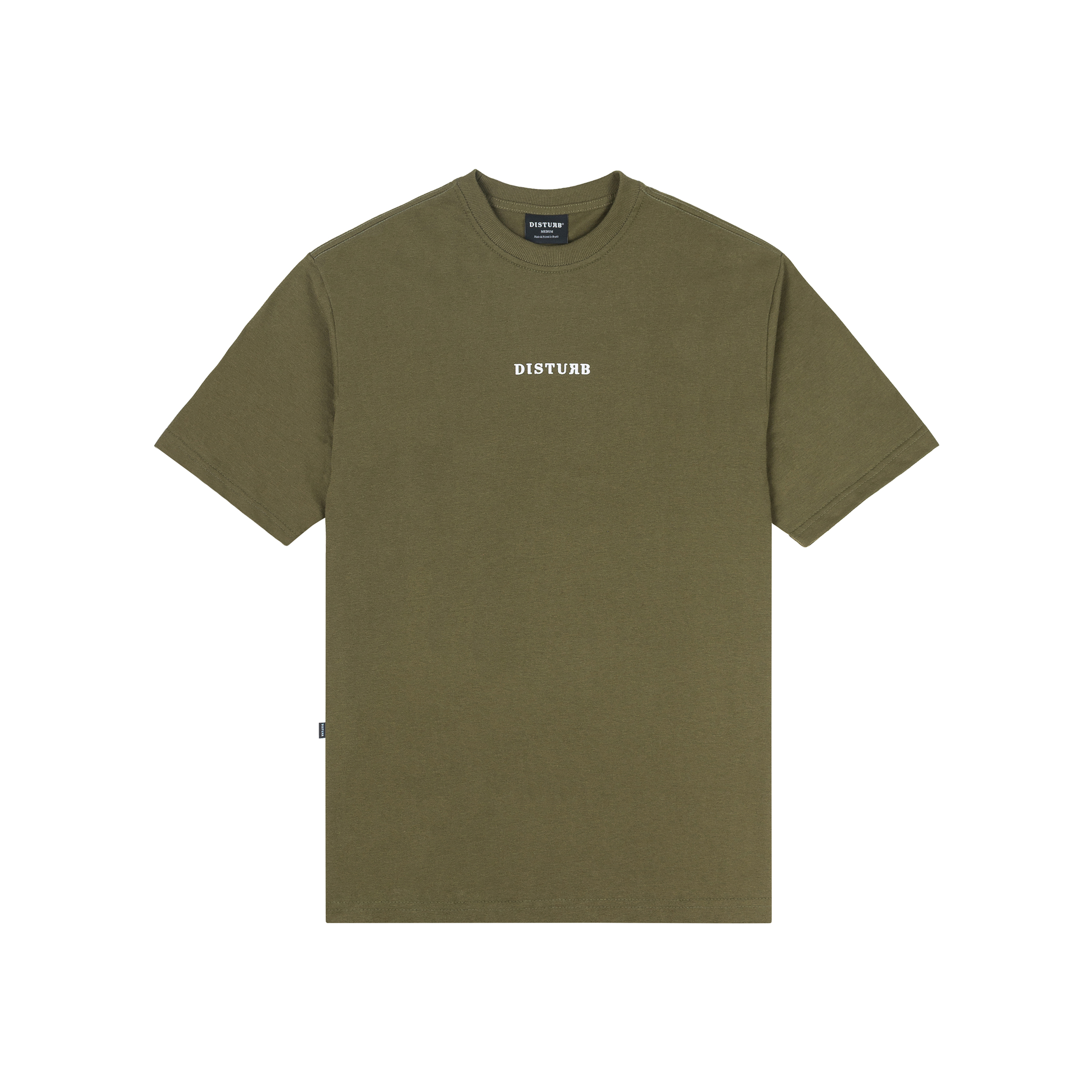 CAMISETA DISTURB OG LOGO - BEGE