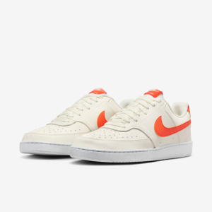 TENIS NIKE COURT VISION LOW - WHITE/ORANGE