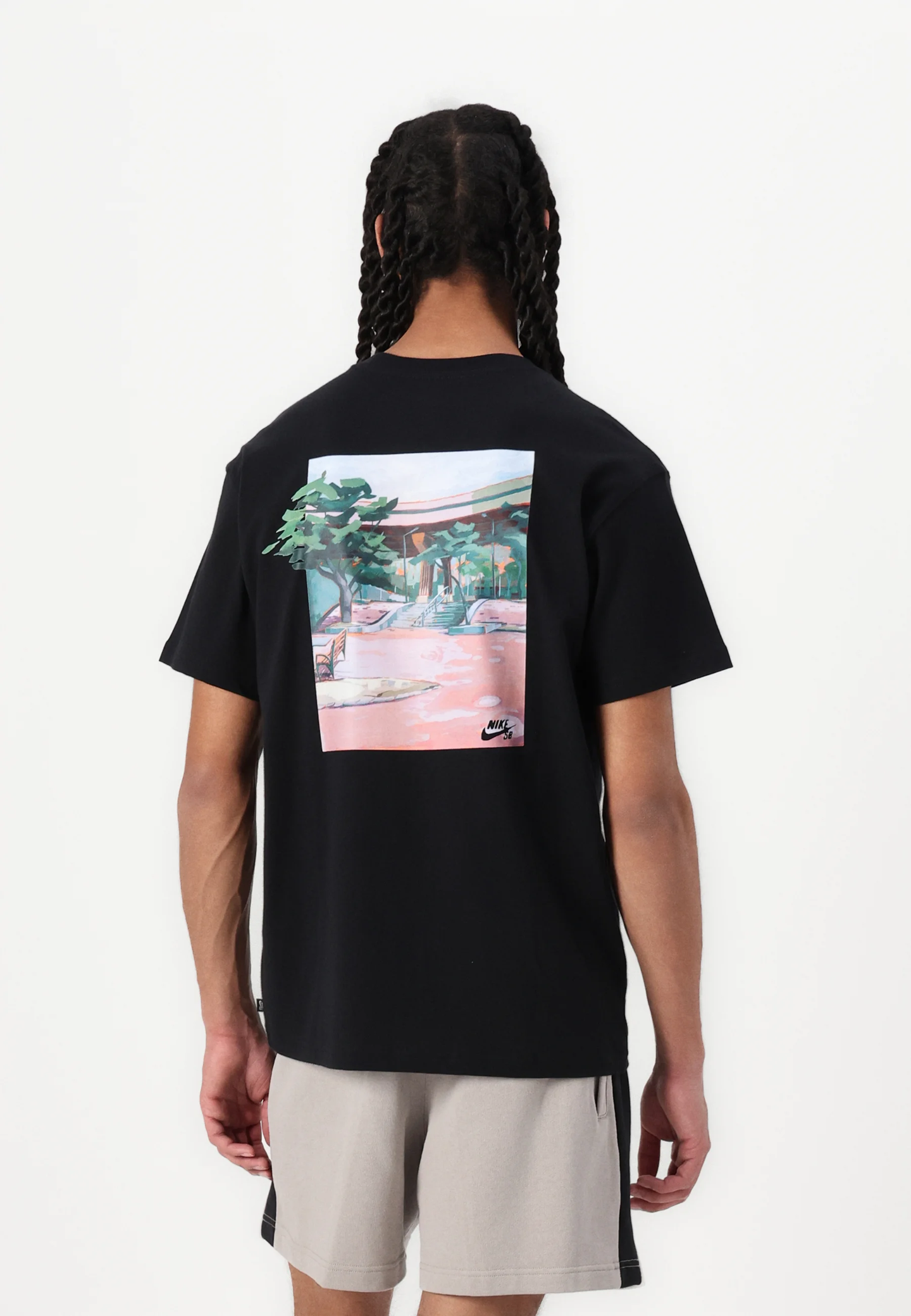 CAMISETA NIKE SB MAX90 BROOKLYN BANKS BLACK