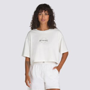 CROPPED VANS RYLEN SS RELAXED - MARSHMALLOW