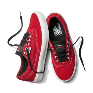 TÊNIS VANS CURREN CAPLES SKATE RED WHITE