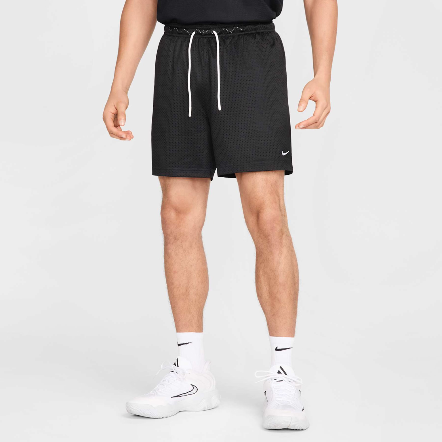 SHORTS NIKE DRI-FIT 5IN MESH MASCULINO BLACK