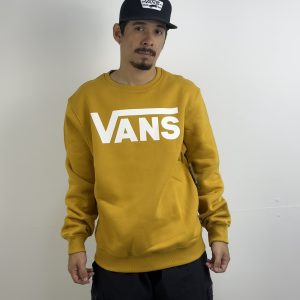 MOLETOM VANS CLASSIC CREW SS HARVEST GOLD