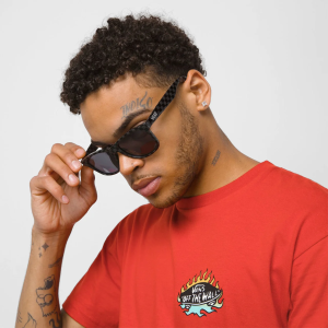 ÓCULOS VANS SPICOLI 4 SHADES BLACK CHARCOAL CHECKERBOARD