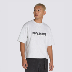 CAMISETA VANS SKATE YING YANG TEE SS CURREN CAPLES ASH HEATHER