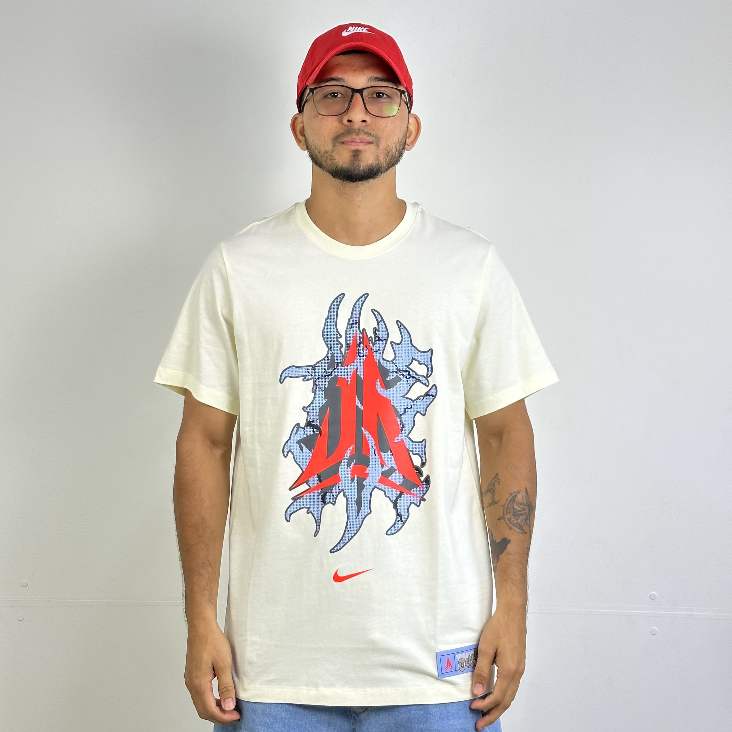 CAMISETA NIKE JA MORANT DRI FIT - OFFWHITE