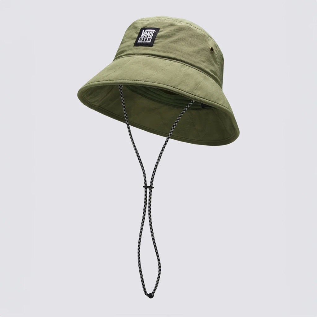 CHAPÉU VANS MTE WILDER BUCKET HAT ULTRARANGE 2.0 LODEN GREEN WHITE