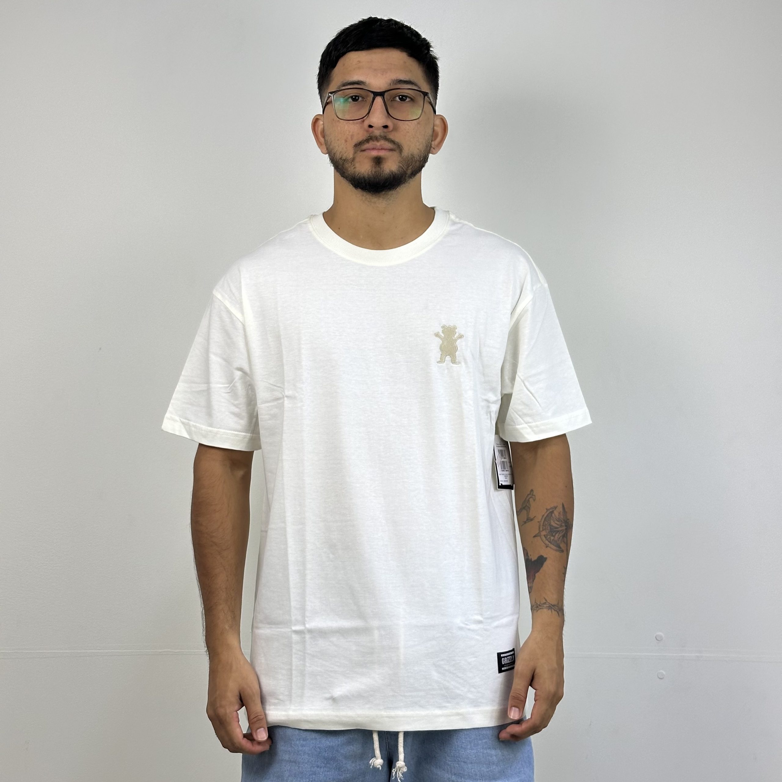 CAMISETA GRIZZLY MINI OG BEAR TEE BONE