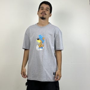 CAMISETA GRIZZLY DELINQUENT TEE HEATHER GREY