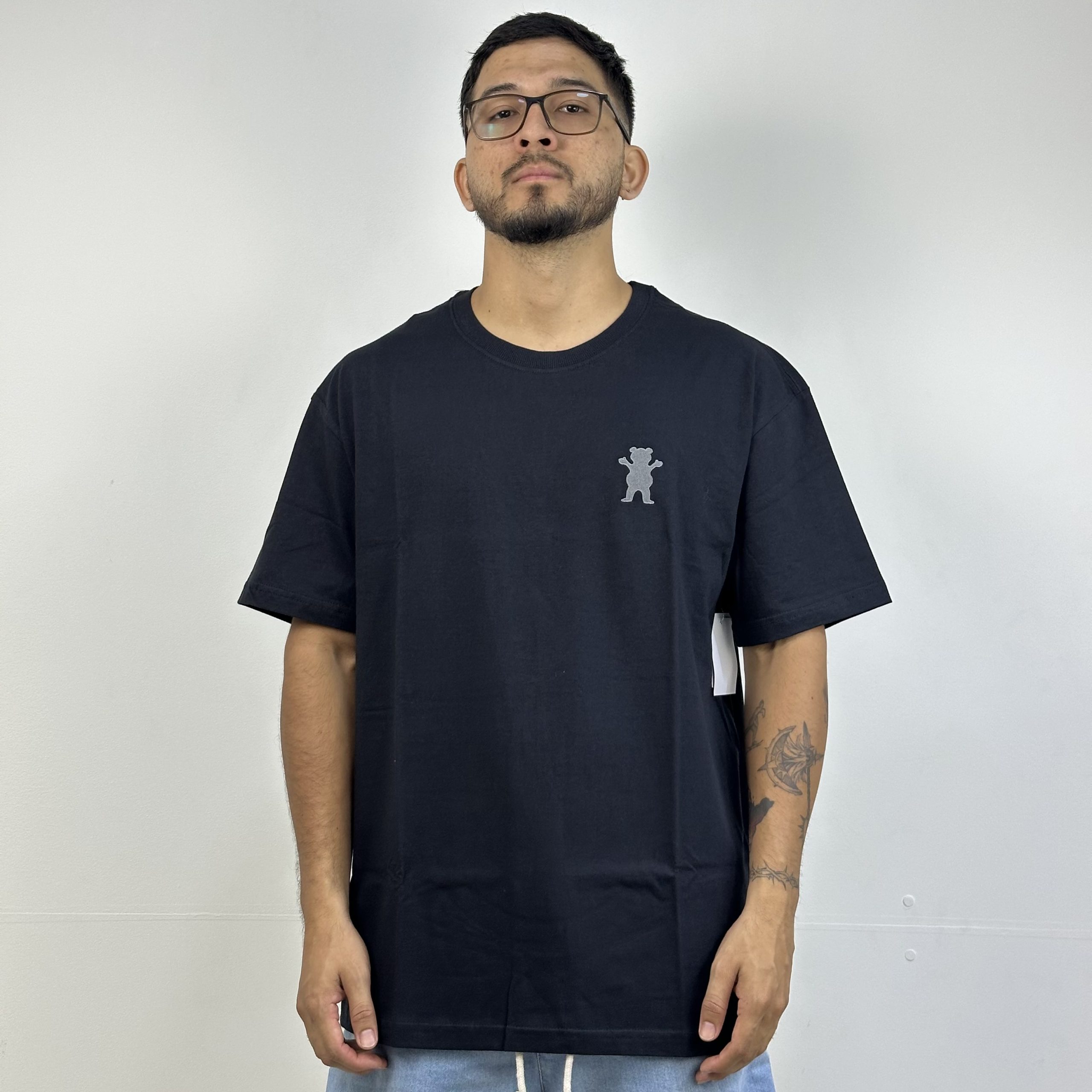 CAMISETA GRIZZLY MINI OG BEAR TEE BLACK