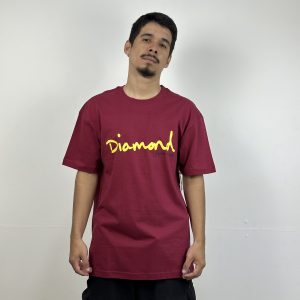 CAMISETA DIAMOND OG SCRIPT BURBUNGY