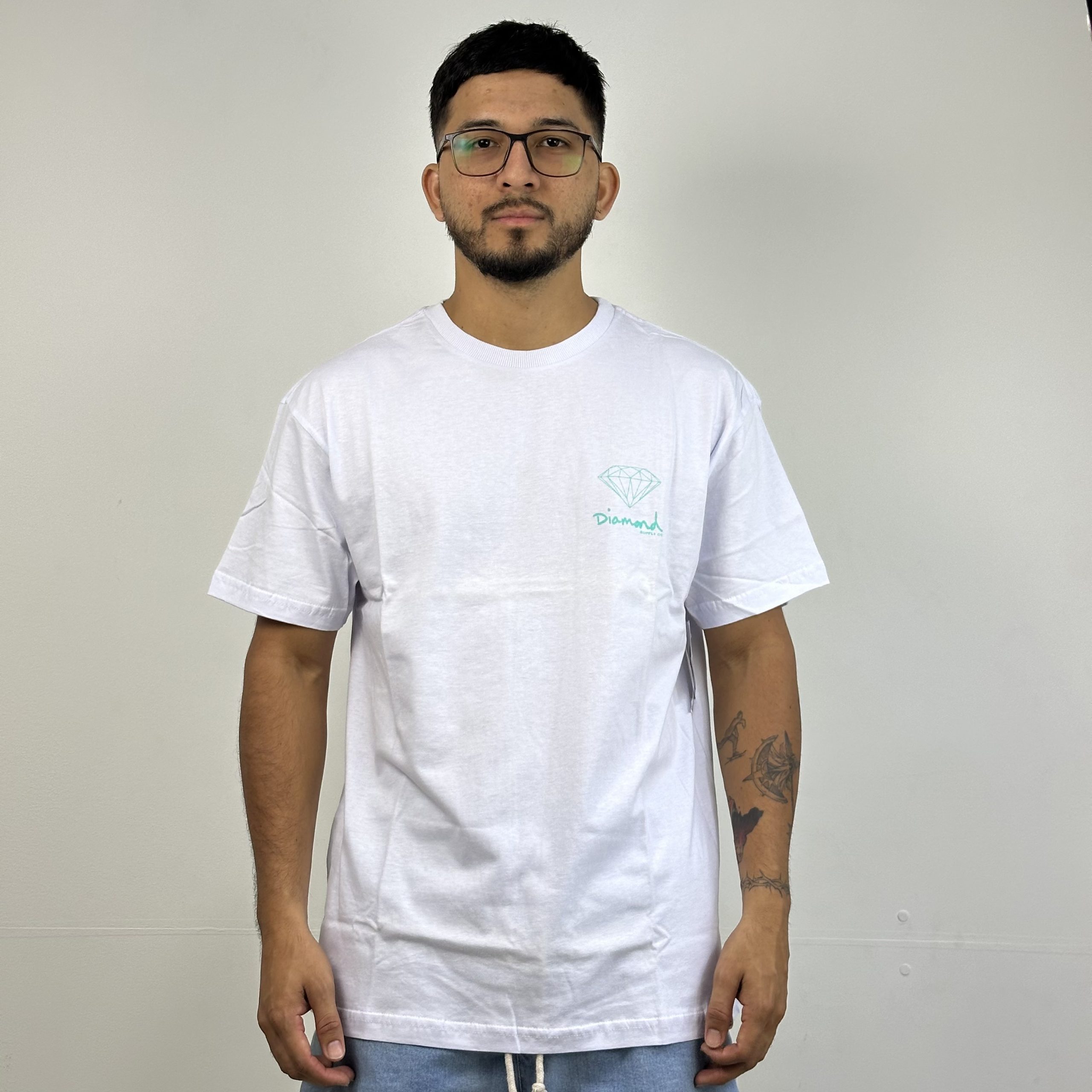CAMISETA DIAMOND PACK MINI OG SIGN WHITE