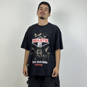 CAMISETA ORANGE VINTAGE OVERSIZE BEASTIE BOYS PRETO