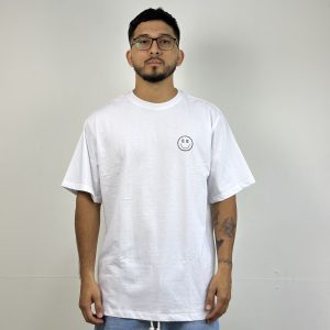 CAMISETA SIMPLE SMILE BRANCO